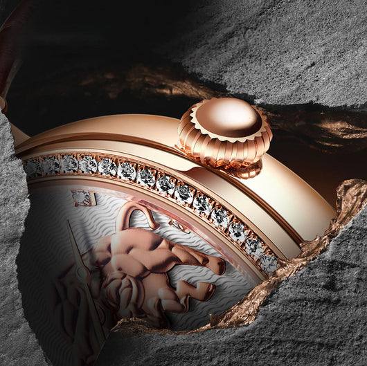 Reloj Mecánico de Lujo con Diamantes Incrustados Resistente al Agua - Image 3