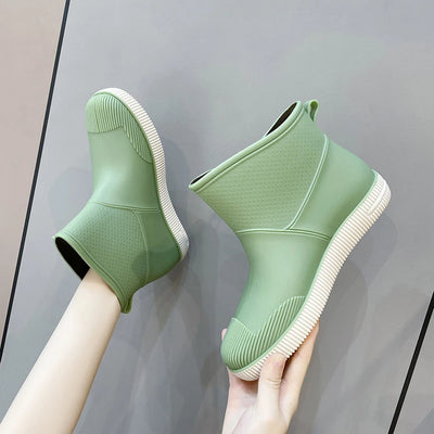 Botas Impermeables Cortas para Mujer - Estilo Moderno y Funcional - Image 9