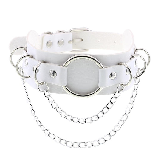 Collar Punk de Cuero Personalizado - Diseño Minimalista y Moderno - Image 21