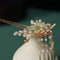 Women's Fashion Personality Tassel Hairpin Light Green
