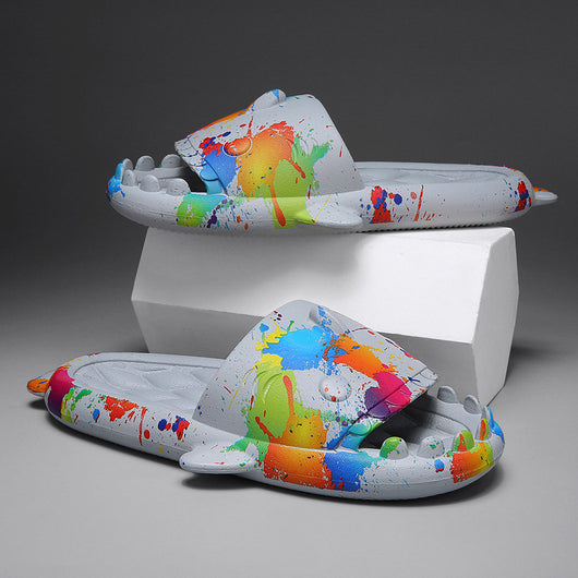 Pantuflas de Pareja Tiburón Adorable Talla Grande - Image 16