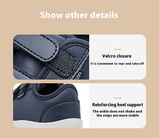 Zapatos Escolares de Cuero para Niño - Ancho Especial Estilo Casual Ejecutivo - Image 14