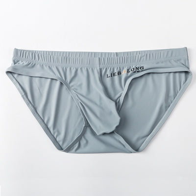 Calzoncillos Brief de Seda de Hielo para Hombre - Ropa Interior Sexy de Cintura Baja - Image 15