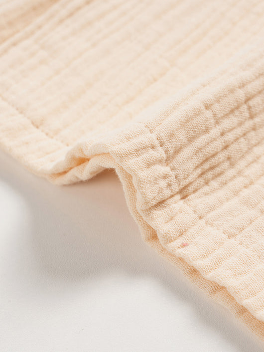 Pantalones de Suspensores Beige en Algodón para Niñas - Image 11