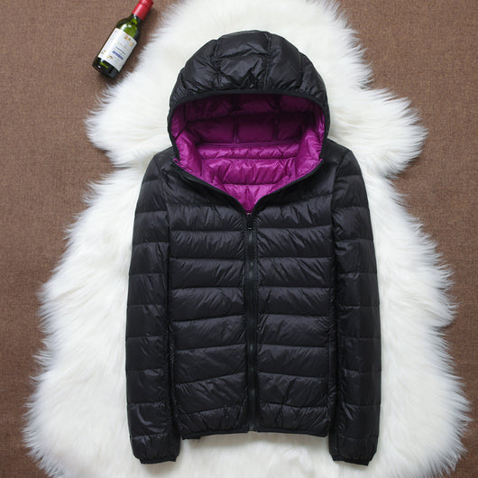 Chaqueta Acolchada Reversible Mujer - Ligera y Corta para Otoño e Invierno - Image 12