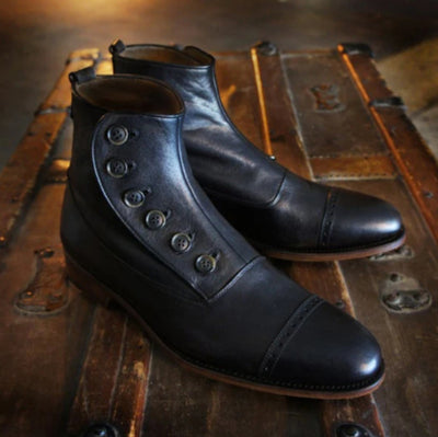 Botas de Negocios para Hombre con Tacón Bajo - Colección Otoño - Image 7