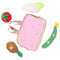 Juguete Puzzle Interactivo con Canasta de Vegetales para Perros