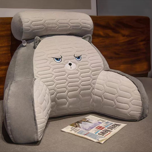 Almohada Lumbar de Seda Helada con Diseño Infantil para Verano - Image 3