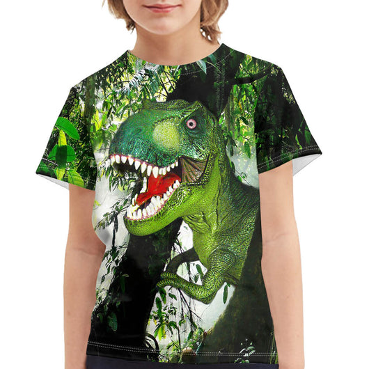 Playera Infantil Estampado Dinosaurio de Verano - Image 13