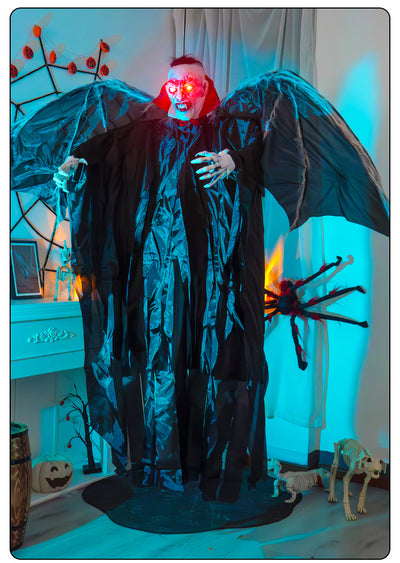 Colgante Murciélago Vampiro Luminoso con Inducción - Decoración Atmosférica - Image 16
