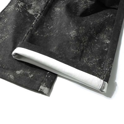 Pantalones Cargo Pleated Multi-bolsillo con Diseño Distressed American Street - Image 10