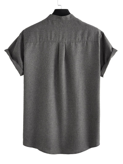 Camisa Casual Hombre Básica con Bolsillo - Image 23