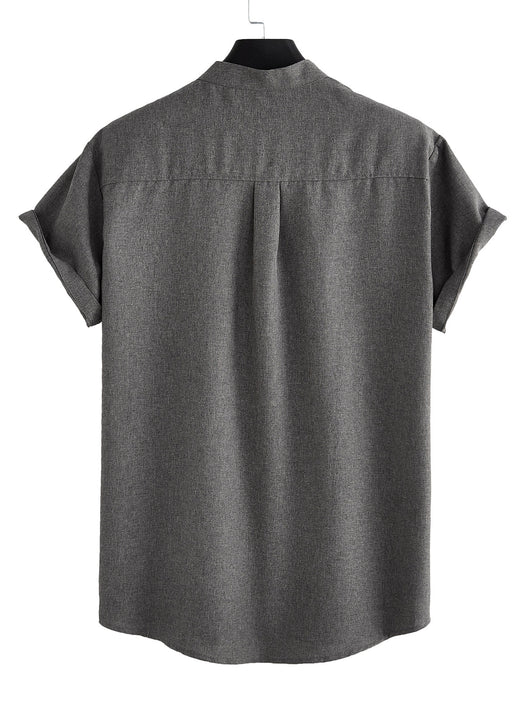 Camisa Casual Hombre Básica con Bolsillo - Image 23