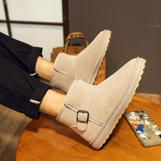 Botas de Nieve para Hombre con Forro de Piel y Suela Antideslizante - Image 14