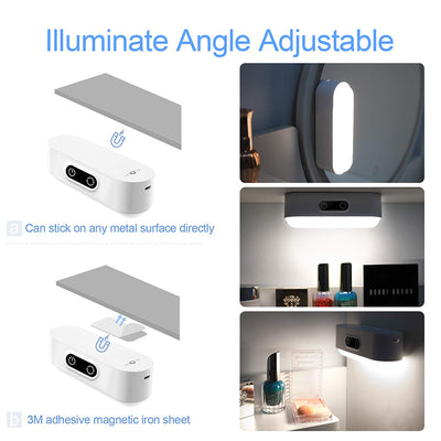 Lámpara LED Nocturna Magnética Recargable USB con Atenuación Progresiva para Dormitorio - Image 22