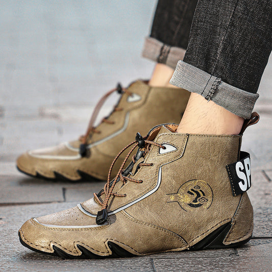 Botas Dr Martens Altas para Hombre Talla Grande - Cuero con Forro Térmico