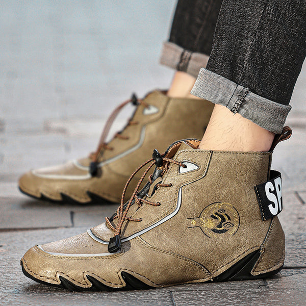 Botas Dr Martens Altas para Hombre Talla Grande - Cuero con Forro Térmico