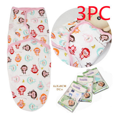 Saco de Dormir para Bebé de Algodón con Diseño Cartoon - Protección Antisobresaltos - Image 12