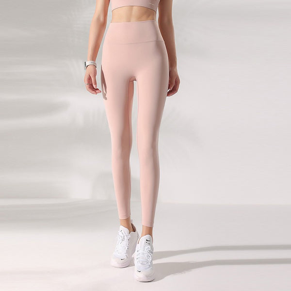 Pantalones Yoga Sin Costuras Cintura Alta Levantacaderas para Mujer
