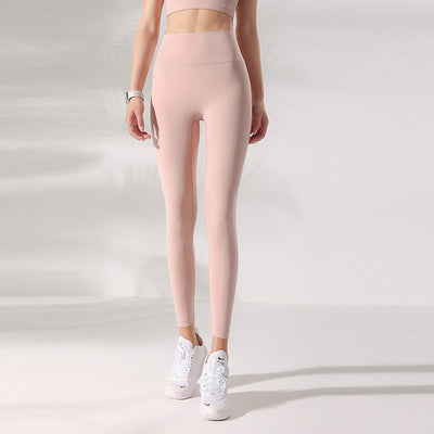 Pantalones Yoga Sin Costuras Cintura Alta Levantacaderas para Mujer