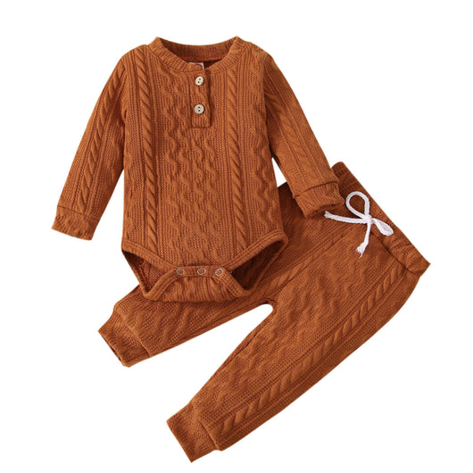 Conjunto Infantil de Dos Piezas con Cuello Redondo y Mangas Largas - Image 13