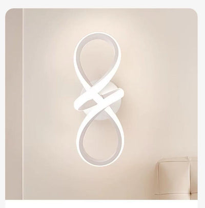 Lámpara de Pared Nórdica Minimalista para Mesita de Noche - Image 7