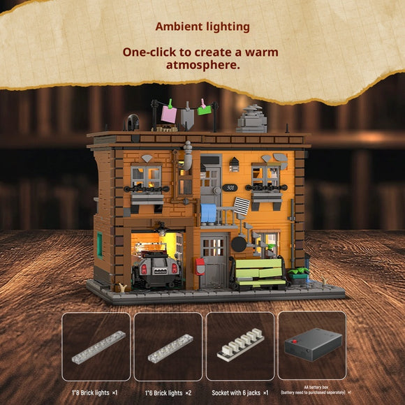 Set de Construcción Estación Europea Clásica - 66056 Piezas DIY