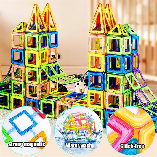 Bloques Magnéticos de Construcción - Set Educativo para Niños - Image 22