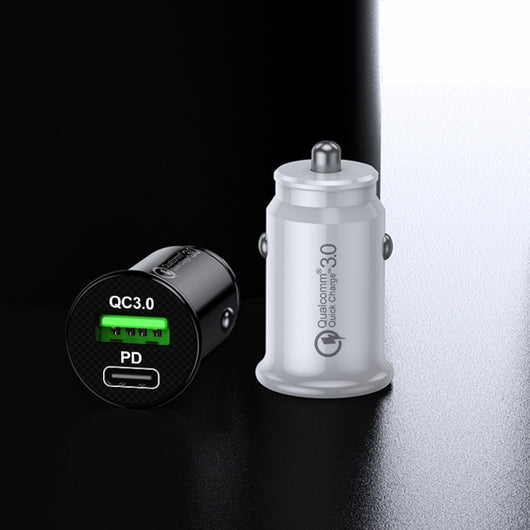 Cargador Dual para Auto con Carga Rápida