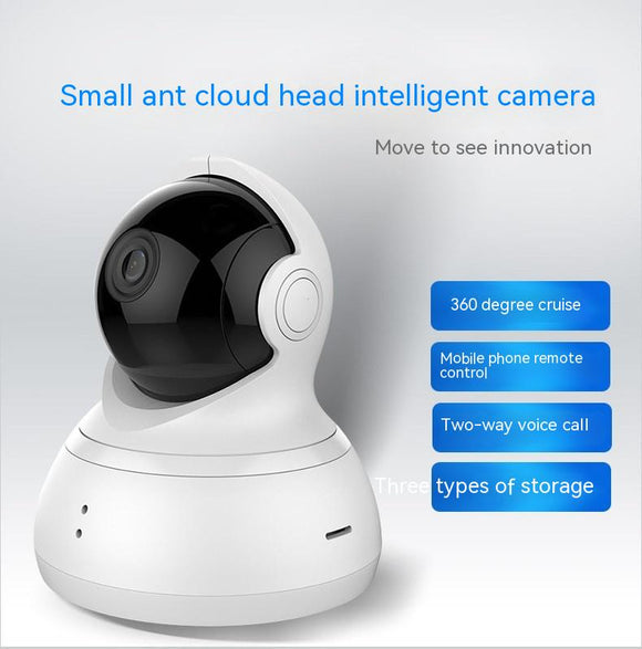 Cámara de Vigilancia 360° WiFi con Visión Nocturna HD