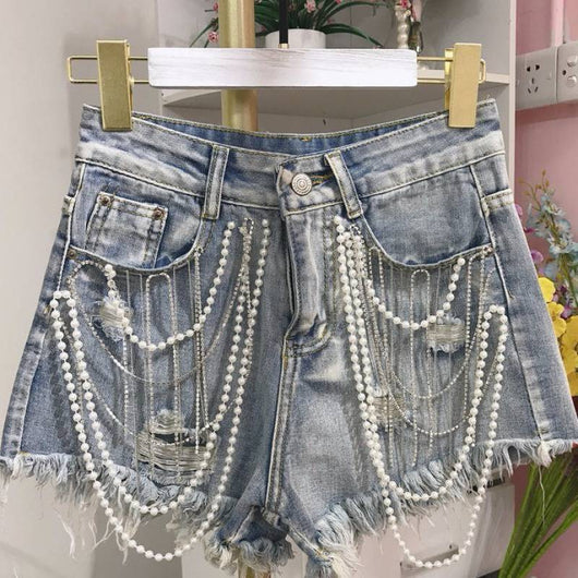 Shorts de Mezclilla Industrial para Mujer - Colección Verano - Image 13