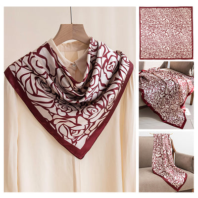 Pañoleta Estampada Elegante en Poliéster - Image 12