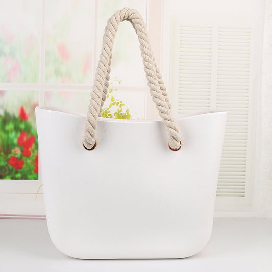 Bolsa de Playa Portátil Transparente para Mujer