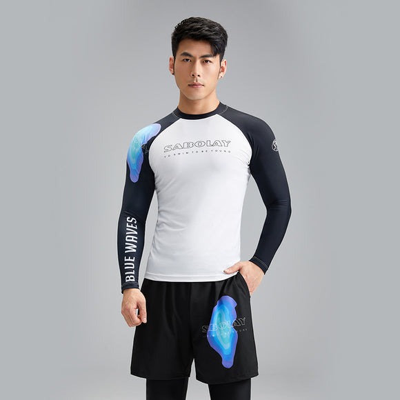 Bañador Deportivo para Hombre con Protección UPF y Diseño Split