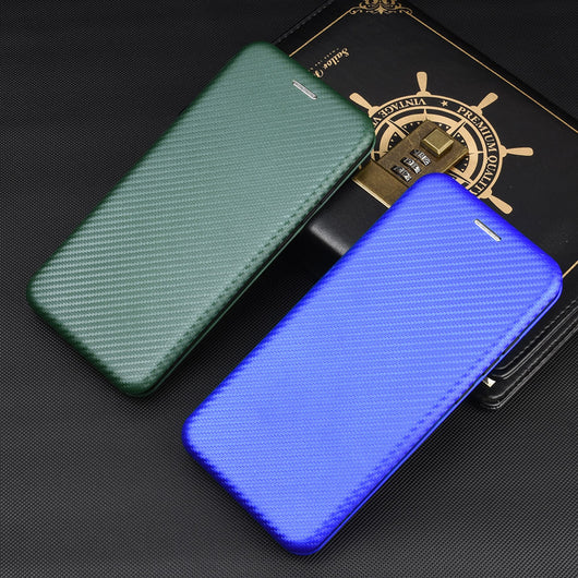 Funda de Cuero Premium con Fibra de Carbono - Protección Inteligente - Image 4