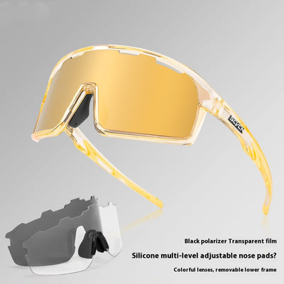 Gafas Deportivas Ciclismo Dual Protección UV - Montaña y Ruta - Image 4