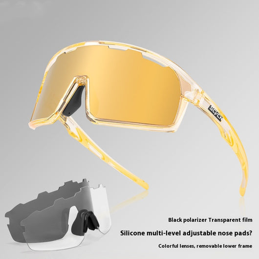 Gafas Deportivas Ciclismo Dual Protección UV - Montaña y Ruta - Image 4