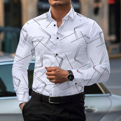 Camisa Casual Hombre con Estampado Digital - Image 6