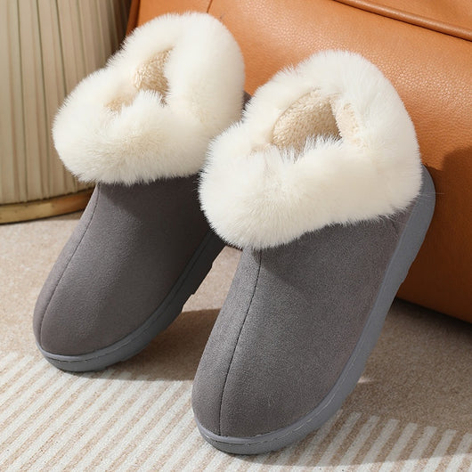 Zapatillas de Plataforma Térmicas para Parejas - Comodidad Cálida en Casa - Image 7