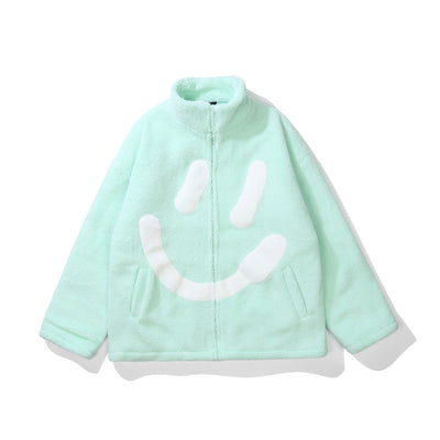 Chaqueta Acolchada Hombre Lana Cordero Gruesa Estilo Urbano Oversize - Image 2