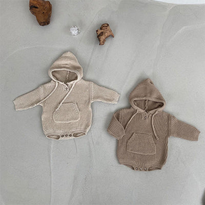 Pijama Enterizo con Capucha y Bolsillos para Bebés - Image 20