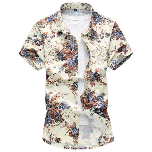 Camisa Floral Moderna para Hombre - Image 9