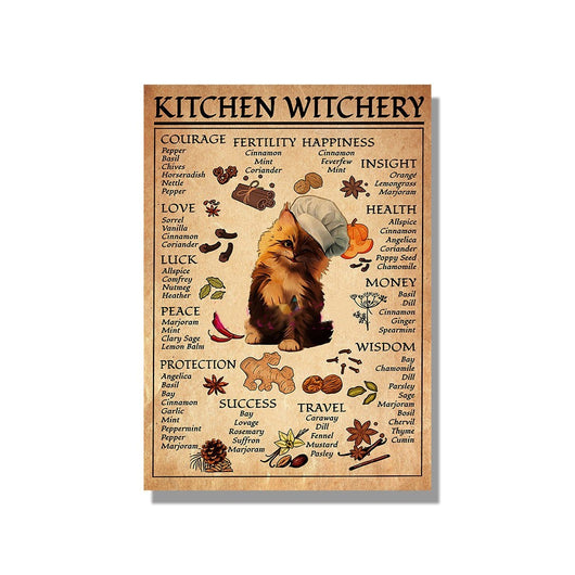 Póster de Brujería Witchcraft Nórdico con Magia Divertida - Image 4