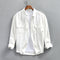 Camisa Casual Oversize de Manga Larga para Hombre - Estilo Minimalista