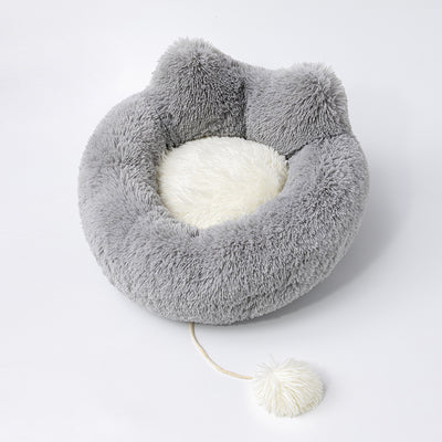 Nido Redondo de Peluche para Mascotas Cuatro Estaciones - Image 11
