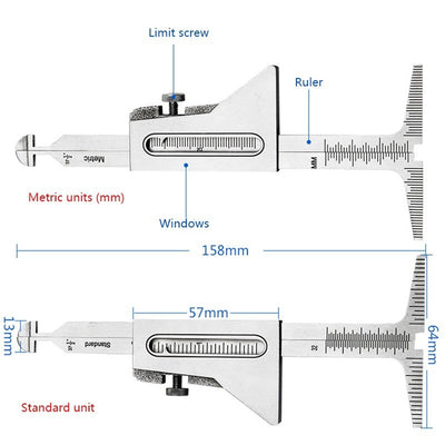 Regla de Inspección de Soldadura para Costuras de Gran Altura y Bajo Calibre - Image 12