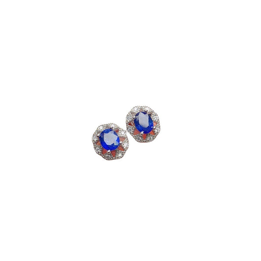 Aretes de Zafiro Natural para Mujer - Image 5