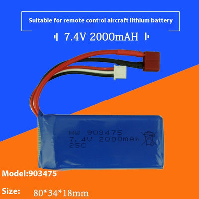 Cable de Carga USB con Balanceador para Batería Lithium UAV 2S - Image 10