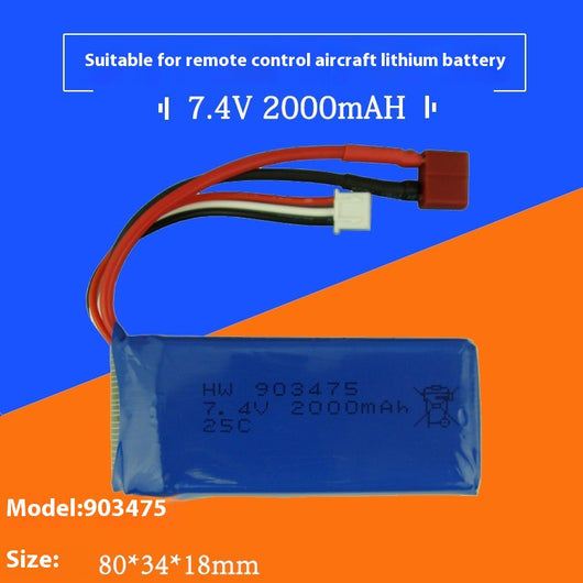 Cable de Carga USB con Balanceador para Batería Lithium UAV 2S - Image 10