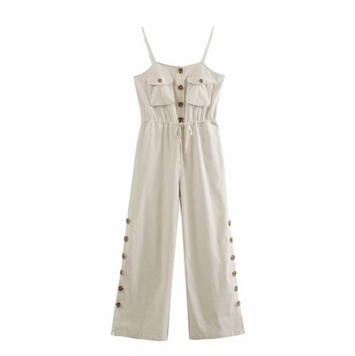 Pantalón de una pieza con botones en bolsillos - Image 10